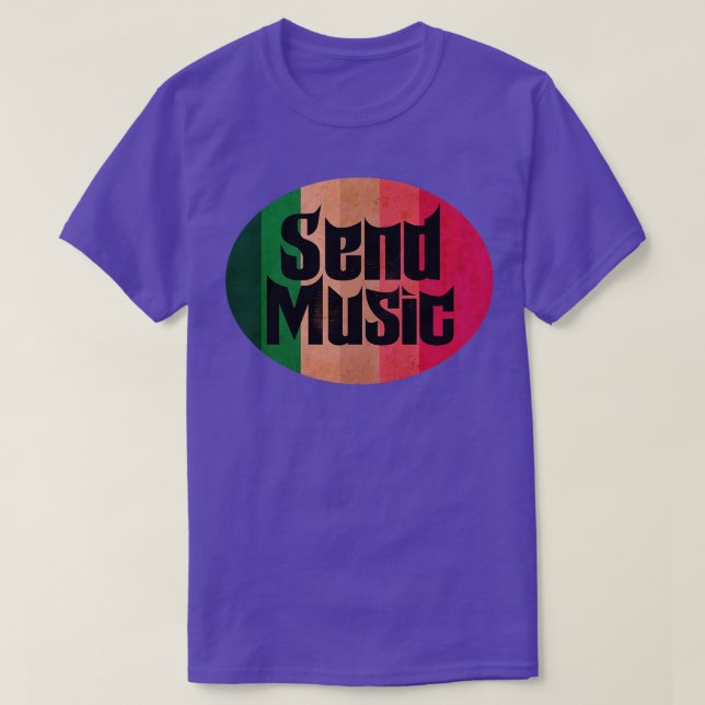 Camiseta Pero comparta música (Diseño del anverso)