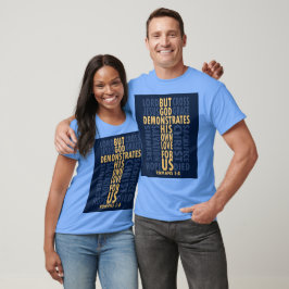 Camiseta Pero DIOS Romanos 5:8