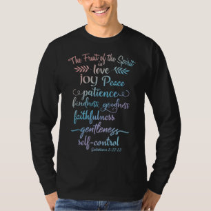 Camiseta Pero el fruto del espíritu es - fe cristiana Q