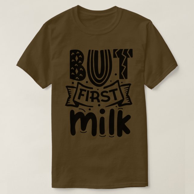 Camiseta Pero el obsequio del recién nacido con la primera  (Diseño del anverso)