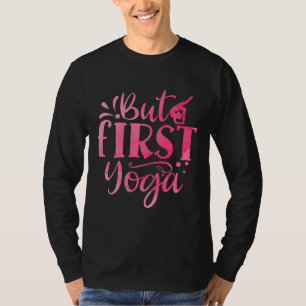 Camiseta Pero el primer problema de equilibrio de Yoga Yogi