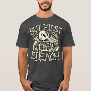 Camiseta Pero el primer Skeleton para beber lunes por tobe