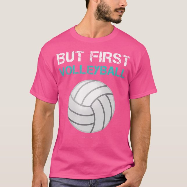 Camiseta Pero el primer voleibol divertido (Anverso)