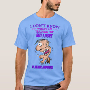 Camiseta Pero Espero Que Nunca Suceda, Gym Humor Gracioso S