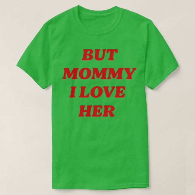 CAMISETA PERO MAMÁ LA AMO (Diseño del anverso)