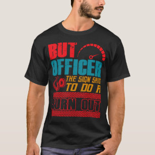 Camiseta Pero oficial, el letrero decía que hiciera un Burn