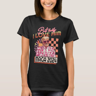 Camiseta Pero papi, lo amo, mega Donald Trump, 2024