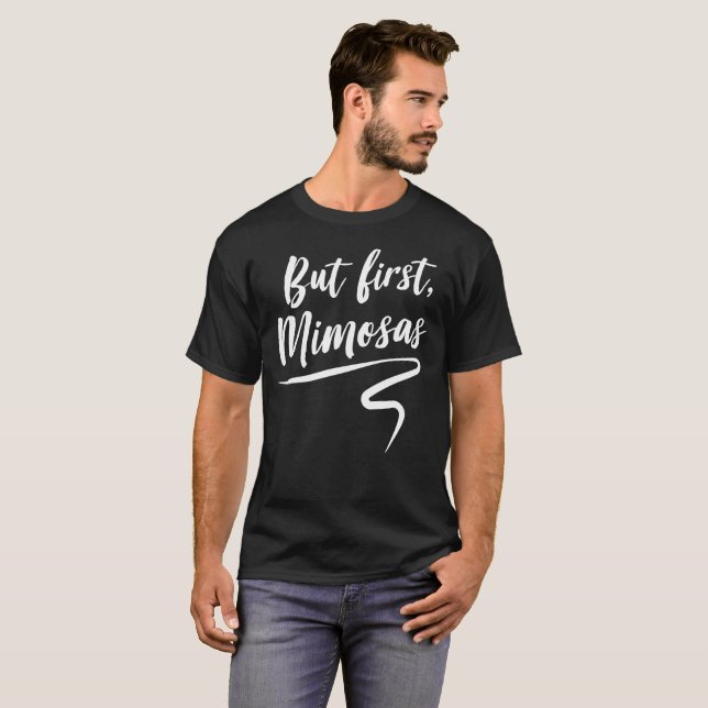Camiseta Pero primer humor del fiesta de la diversión de (Anverso completo)