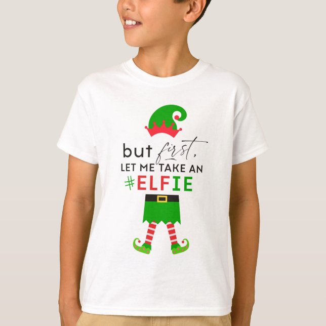 Camiseta Pero Primero Déjame Tomar La Fiesta De Los Navidad (Anverso)
