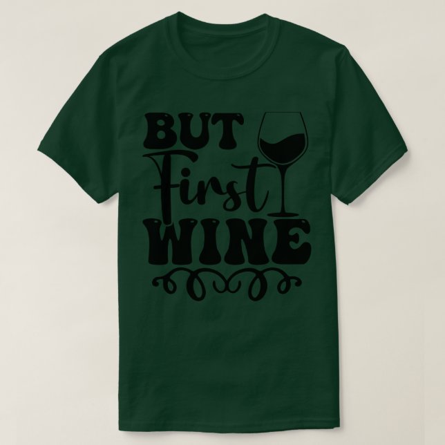 Camiseta Pero primero vino (Diseño del anverso)