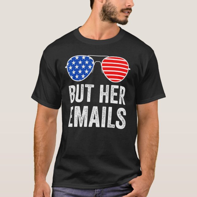 Camiseta Pero Sus Correos Electrónicos Con Gafas De Sol Atr (Anverso)