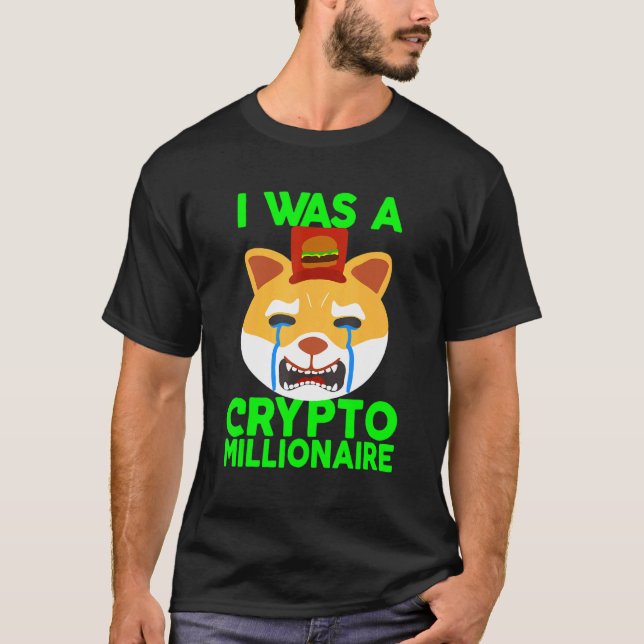 Camiseta Pero Yo Era Un Chii Cripto Millionario Triste Cara (Anverso)