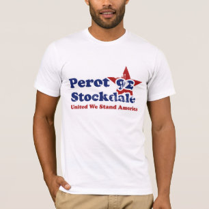 Camiseta Perot Stockdale 92 Vintage Politics angustiados