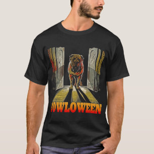 Camiseta Perrilla divertida de Halloween espeluznante de Bu