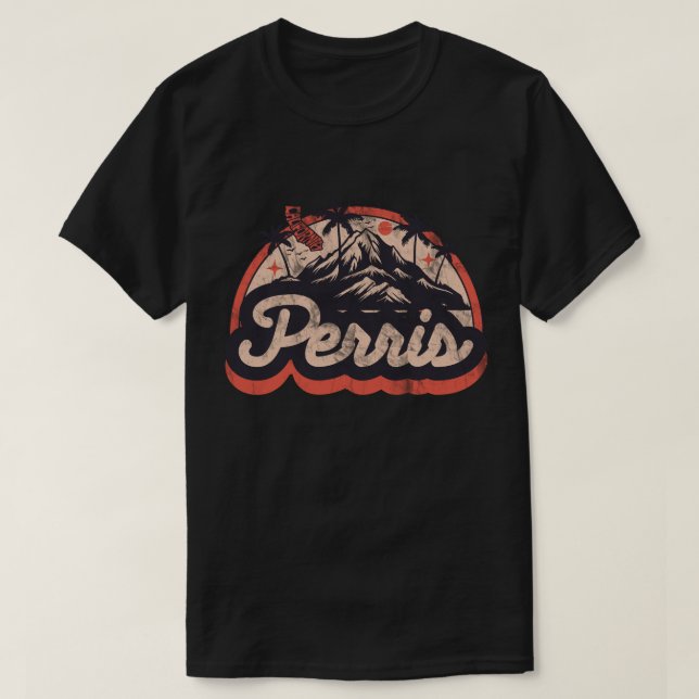 Camiseta Perris, California (Diseño del anverso)