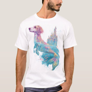 Camiseta Perrita Sirena � Perro de Fantasía Subacuática