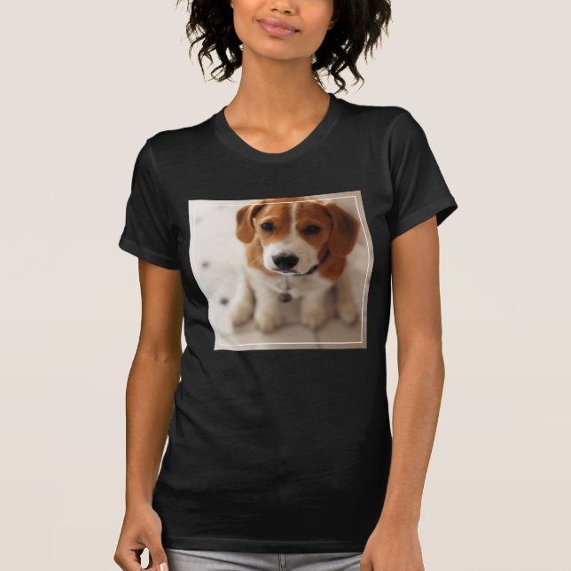 Camiseta Perrito 2 del beagle (Anverso)