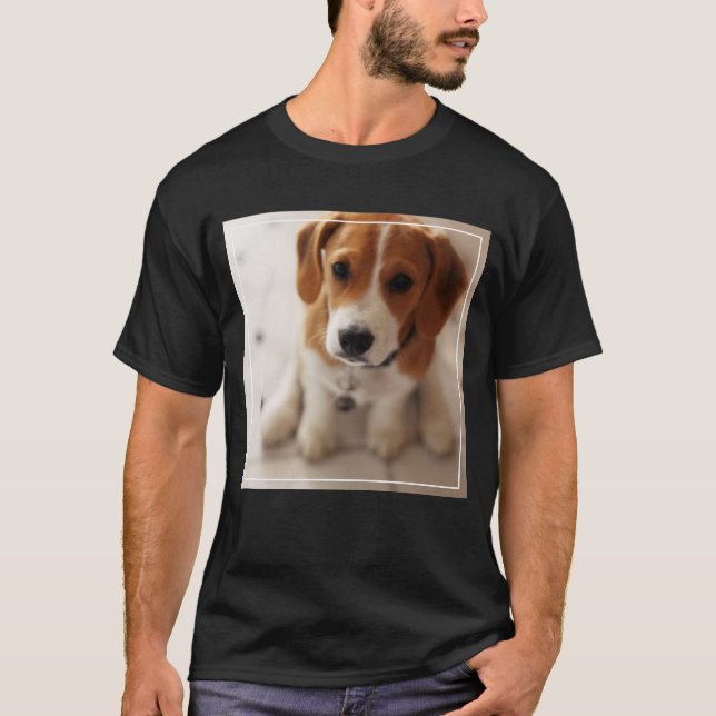 Camiseta Perrito 2 del beagle (Anverso)