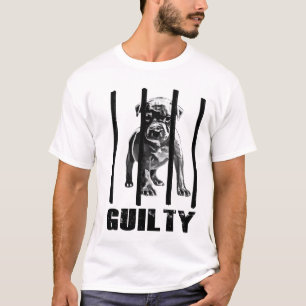 Camiseta Perrito "culpable" del pitbull