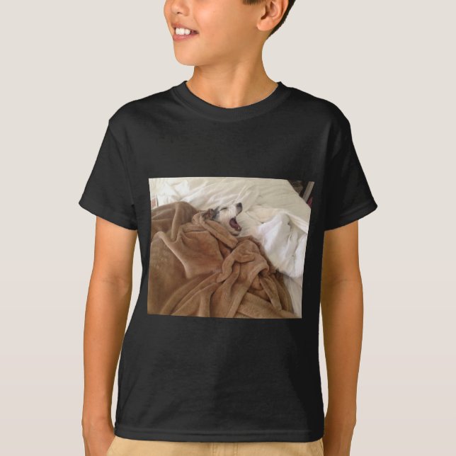 Camiseta Perrito de bostezo (Anverso)
