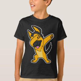 Camiseta Perrito de Hip Hop del perro de la danza del