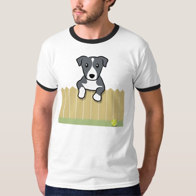 Camiseta Perrito del border collie (Anverso)