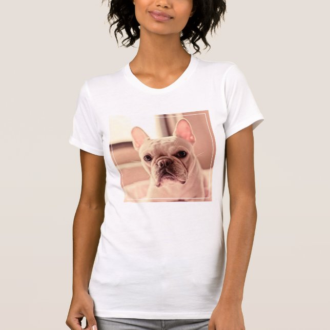Camiseta Perrito del bulldog francés (Anverso)