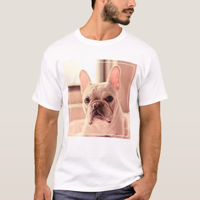 Camiseta Perrito del bulldog francés (Anverso)