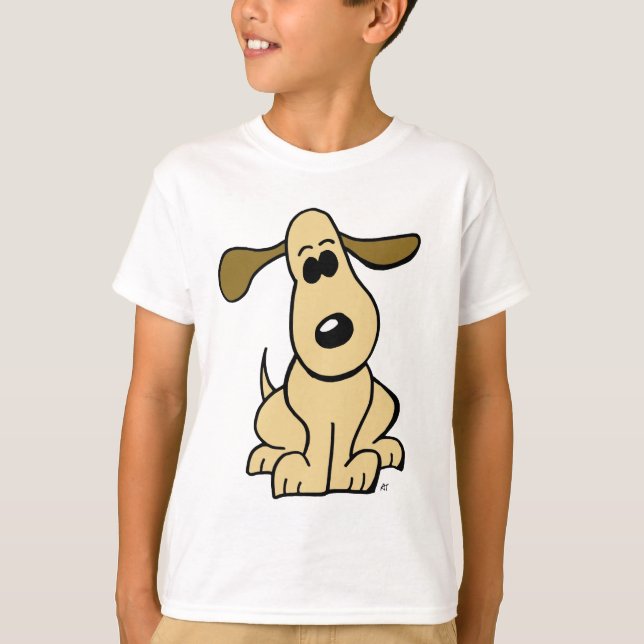Camiseta Perrito del dibujo animado de Brown (Anverso)