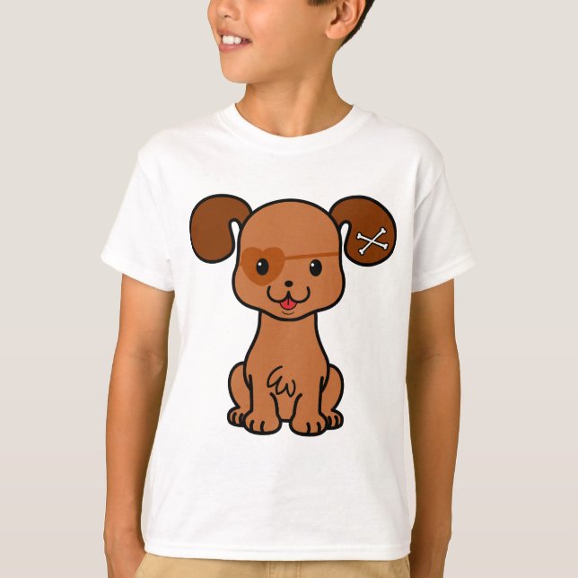 Camiseta Perrito del pirata (Anverso)