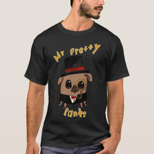 Camiseta Perrito Divertido Colorido Tonto Con Flores