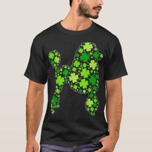 Camiseta Perrito Divertido Trébol de la Suerte Caniche Call