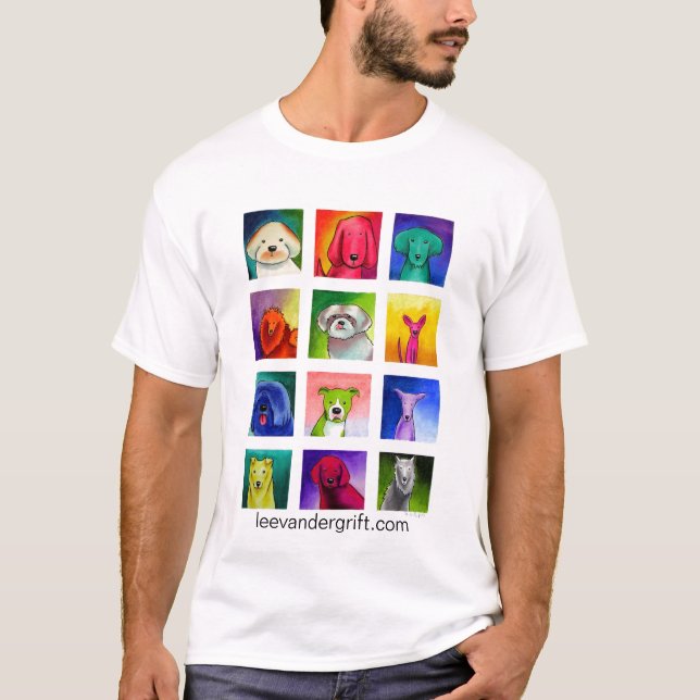 Camiseta Perrito docena, leevandergrift.com (Anverso)