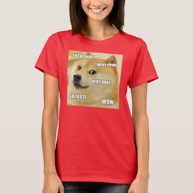 Camiseta perrito doge (Anverso)