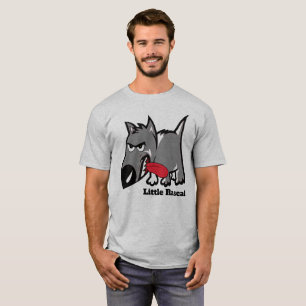 Camiseta Perrito personalizado pequeño bribón del texto