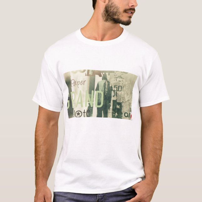 Camiseta perrito rojo "dinero " (Anverso)