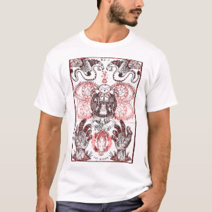 Camiseta perrito rojo "montaje #1 "
