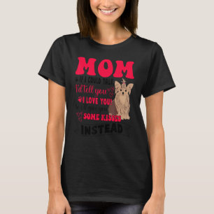 Camiseta Perrito Yorkie Amo A Mi Mamá Yorkie Día De Las Mad
