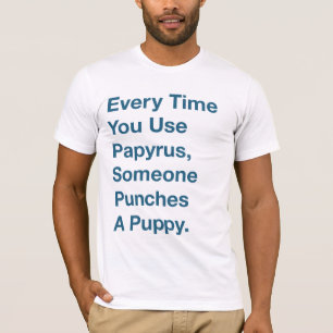 Camiseta Perritos de perforación