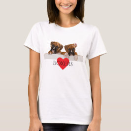 Camiseta Perritos del boxeador