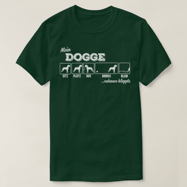 Camiseta Perro (Diseño del anverso)