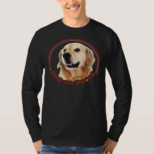 Camiseta Perro a bordo del Golden Retriever Cute Golden Ret