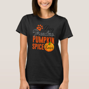 Camiseta Perro Abuela Calabaza Spin Cull Fall Mujeres