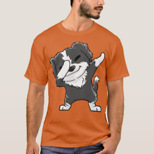 Camiseta Perro acuático portugués Dabbing Kawaii