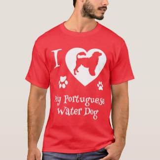 Camiseta Perro acuático portugués para perro portero cosech
