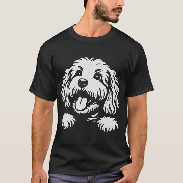 Camiseta Perro adorable Cockapoo (Anverso)