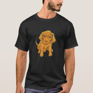 Camiseta Perro adorable de las mujeres