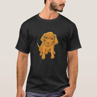 Camiseta Perro adorable de las mujeres