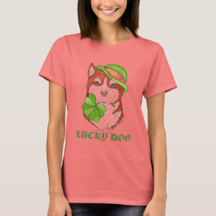 Camiseta Perro afortunado