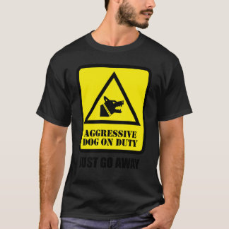 Camiseta Perro Agresivo de Servicio - Solo Vete